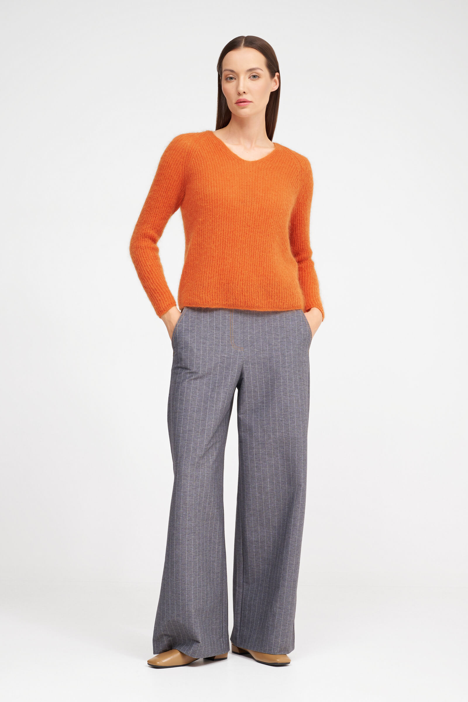 Пуловер из мохера Бренд Max Mara