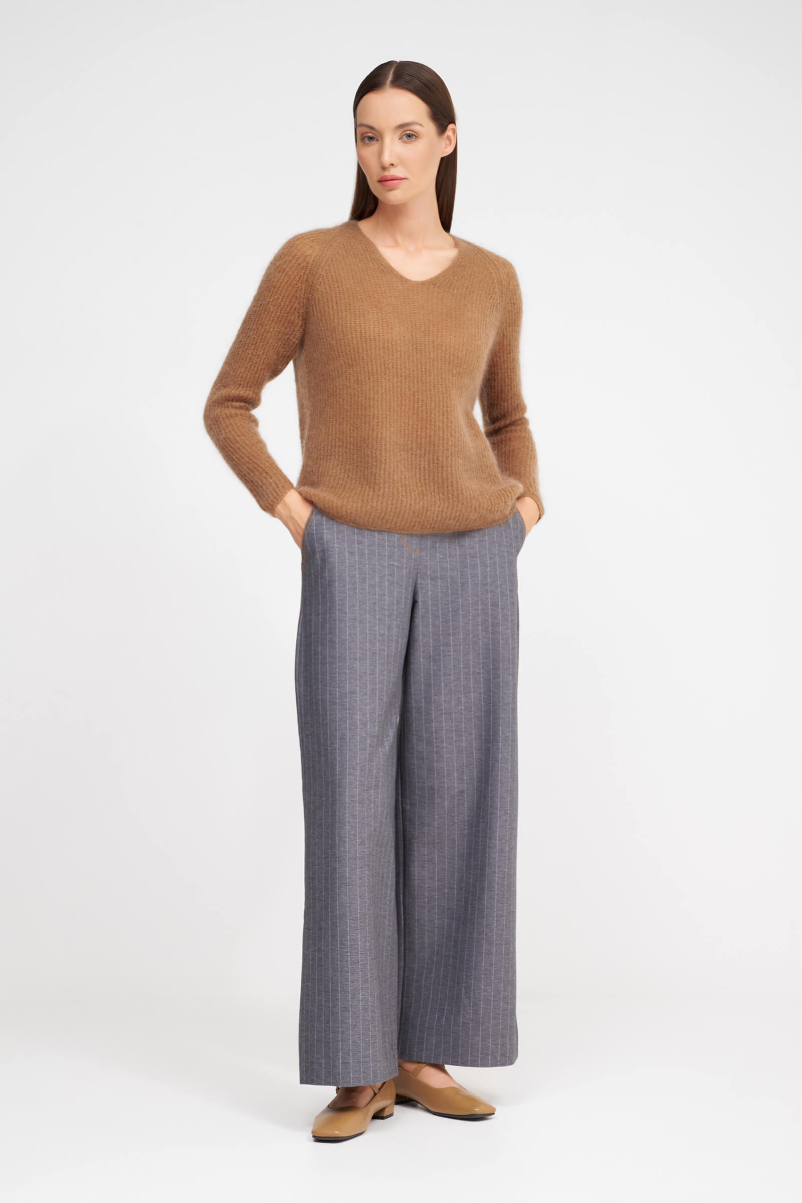 Пуловер из мохера Бренд Max Mara